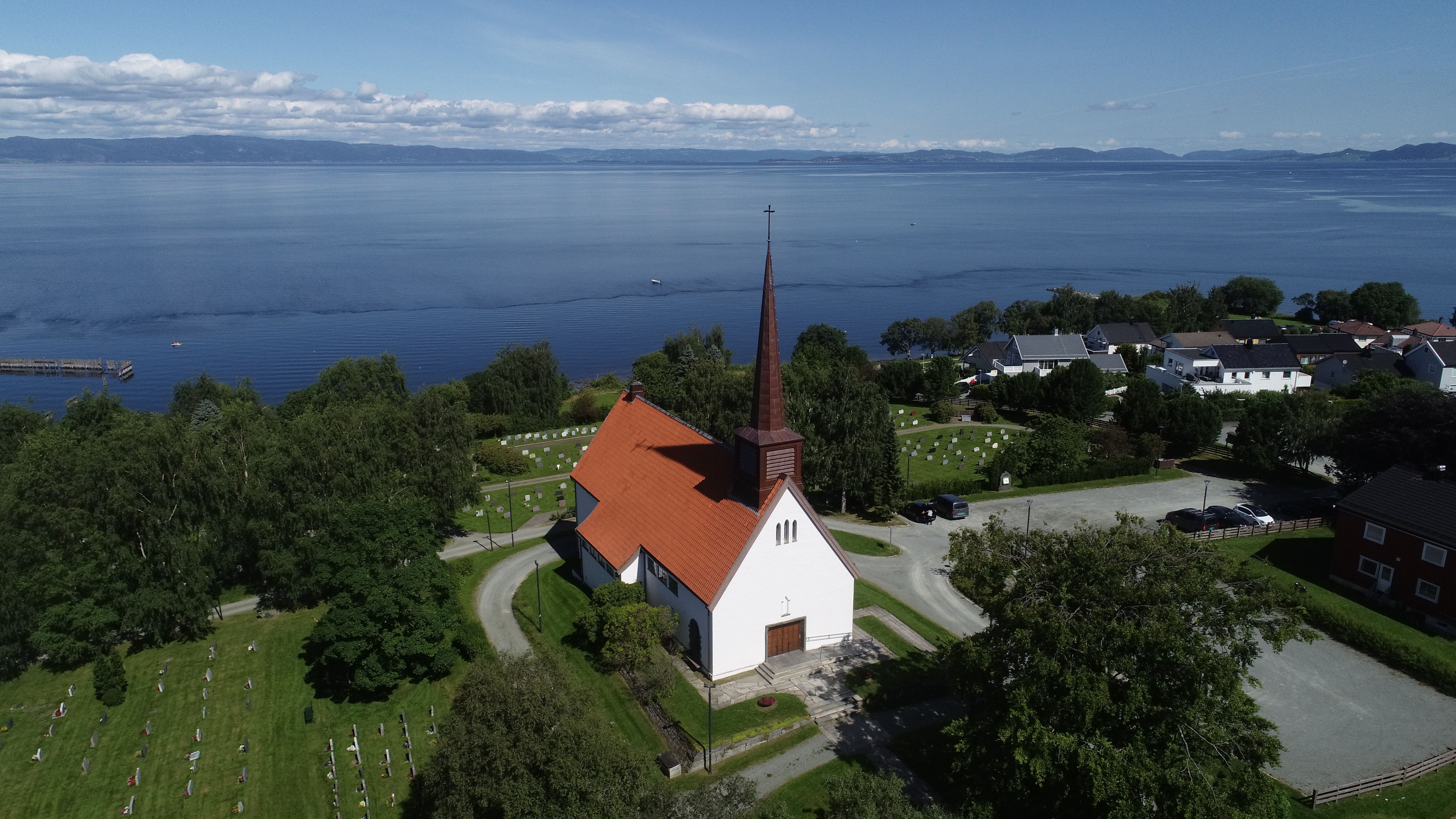 Ranheim kirke. Foto: Kirka i Trondheim
