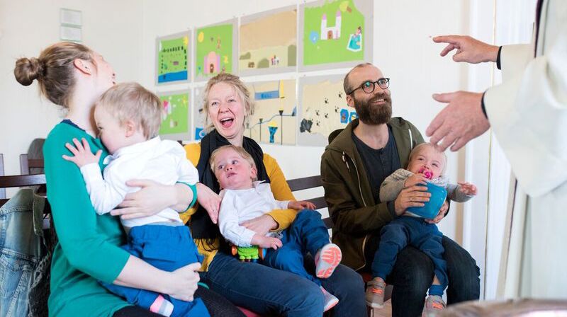 Det var fullt sist gang Lademoen kirke arrangerte Drop in-dåp i mai. Nå gjentas suksessen. Foto: Lena Knutli