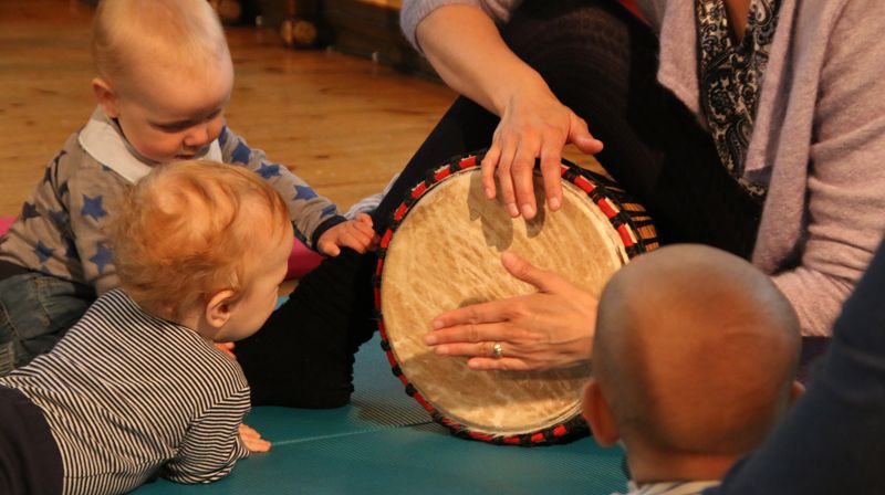 Bilder fra babysangkurs 2019