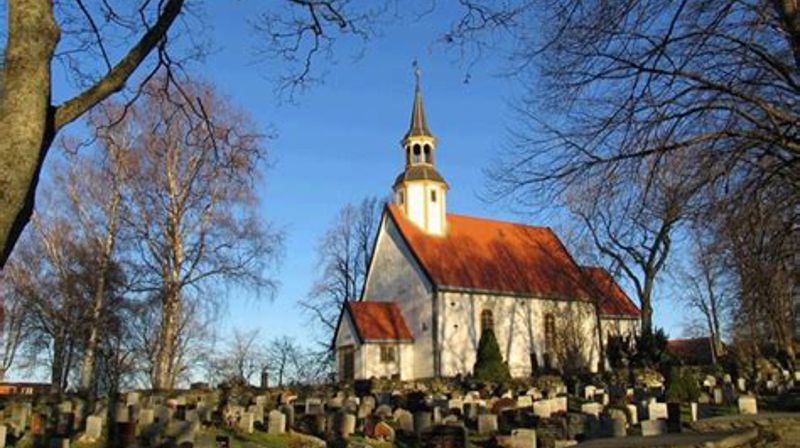 Gudstjeneste på nyttårsaften i Lade kirke