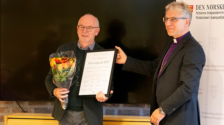 Olavstipendiat med tema drop in-dåp.