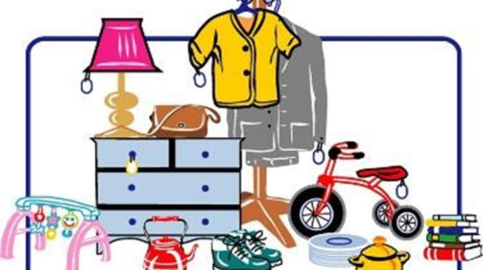 Loppemarked i Berg kirke 23.-24. april