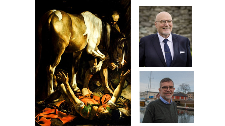 Caravaggio ’s maleri «Paulus’ omvendelse» fra 1601 (Wikimedia Commons)