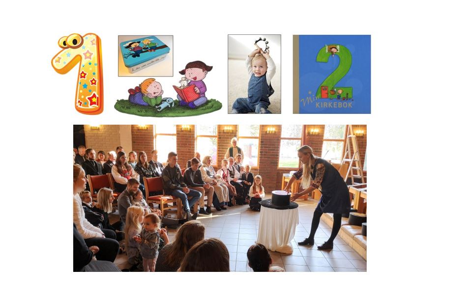 Småbarnsgudstjeneste med teater for 1- og 2-åringer i Berg