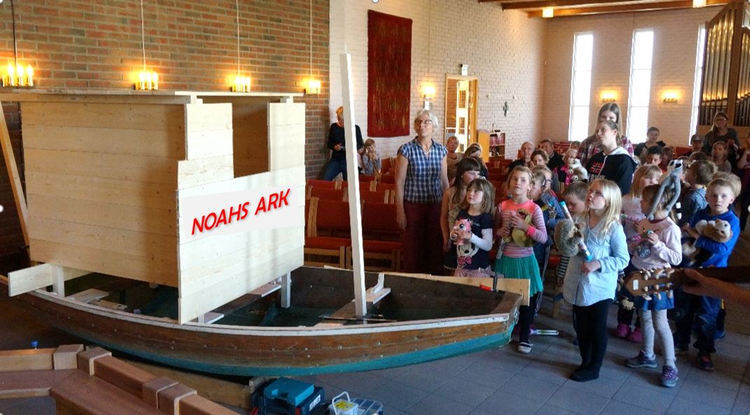 Noahs Ark-dag for 2. klassinger i Berg kirke torsdag 1. juni 2023