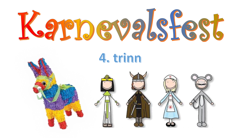 Påmeldingsbekreftelse Karnevalsfest i Berg
