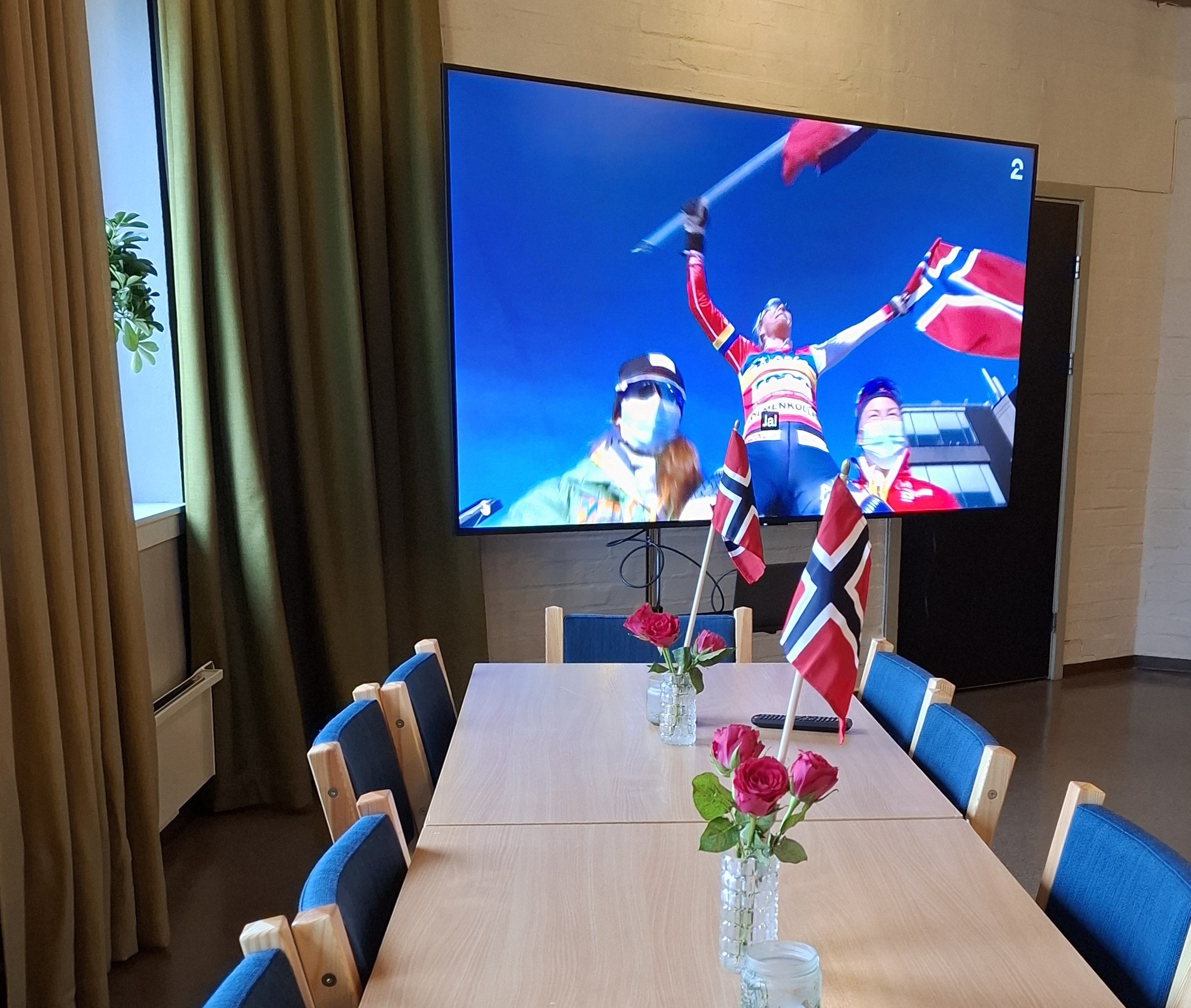 Velkommen til OL-kafé 2026 i Byåsen kirke.