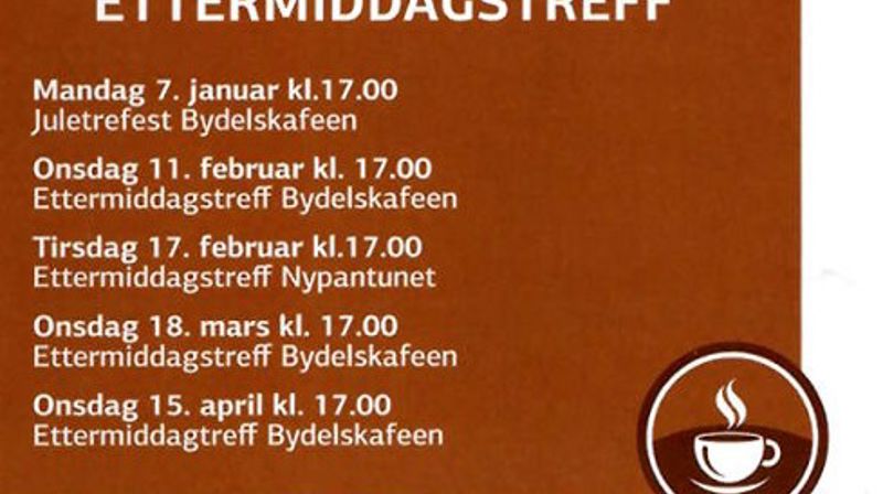 Ettermiddagstreff