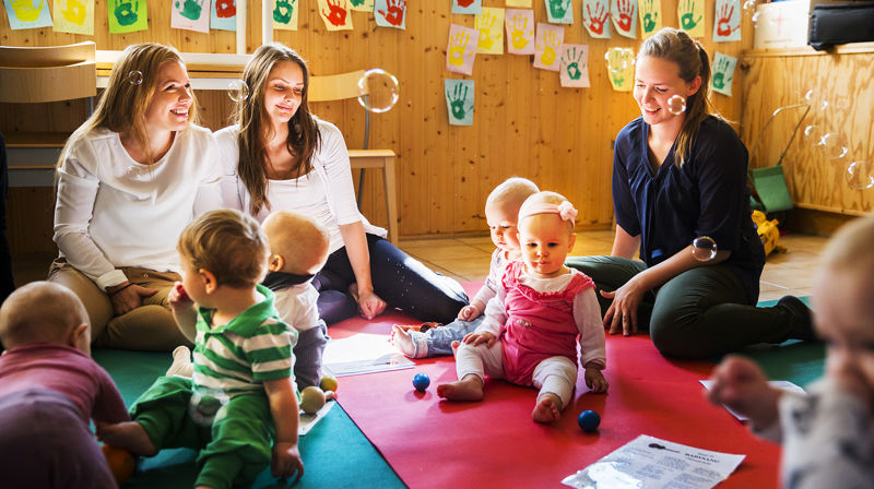 Aktiviteter for barn mellom 0-6 år