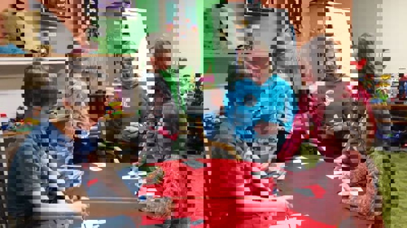 Barnegruppe i Mustamäe