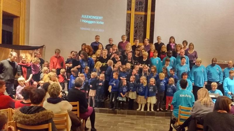 Vårkonsert i Hoeggen kirke