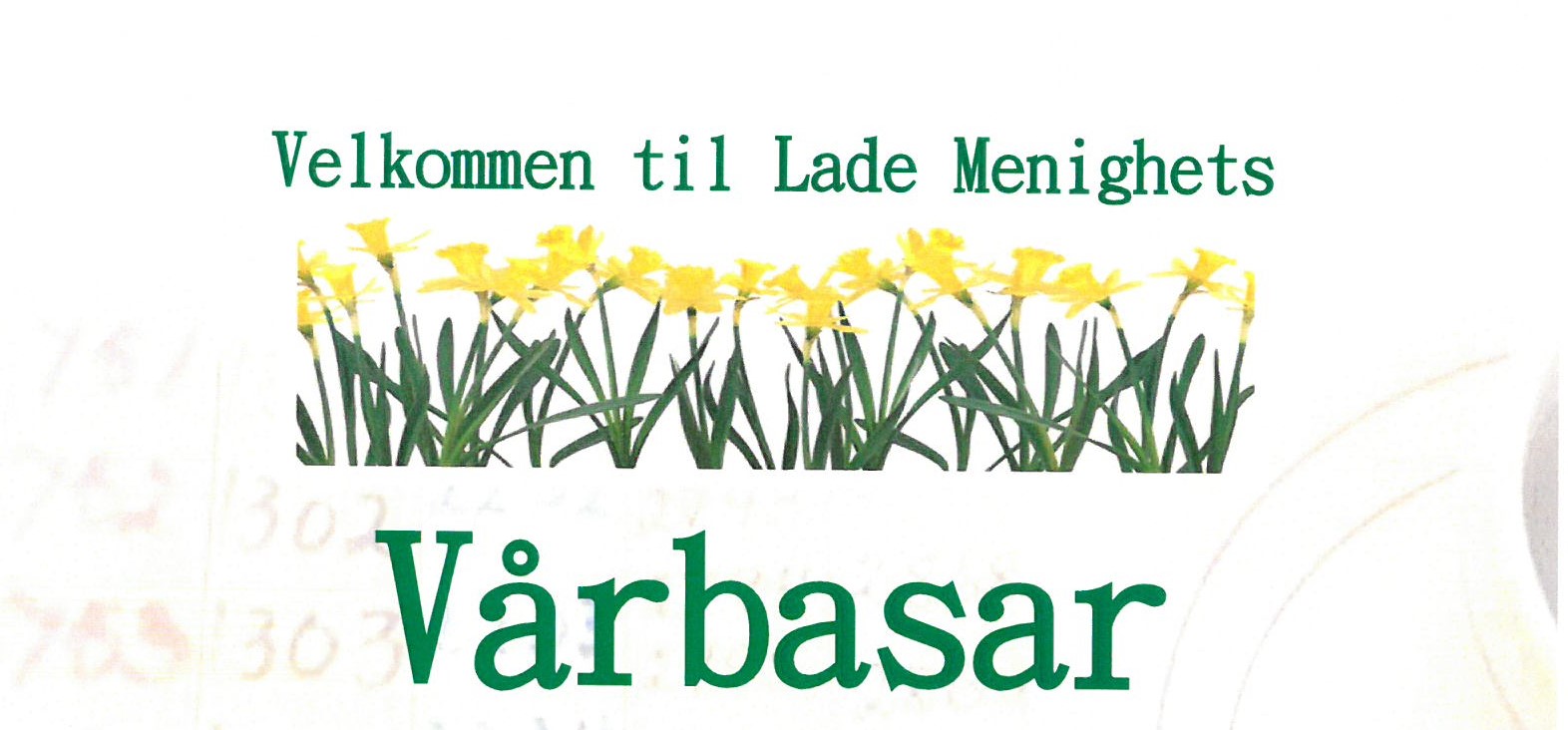 Vårbasar Lørdag 2. april