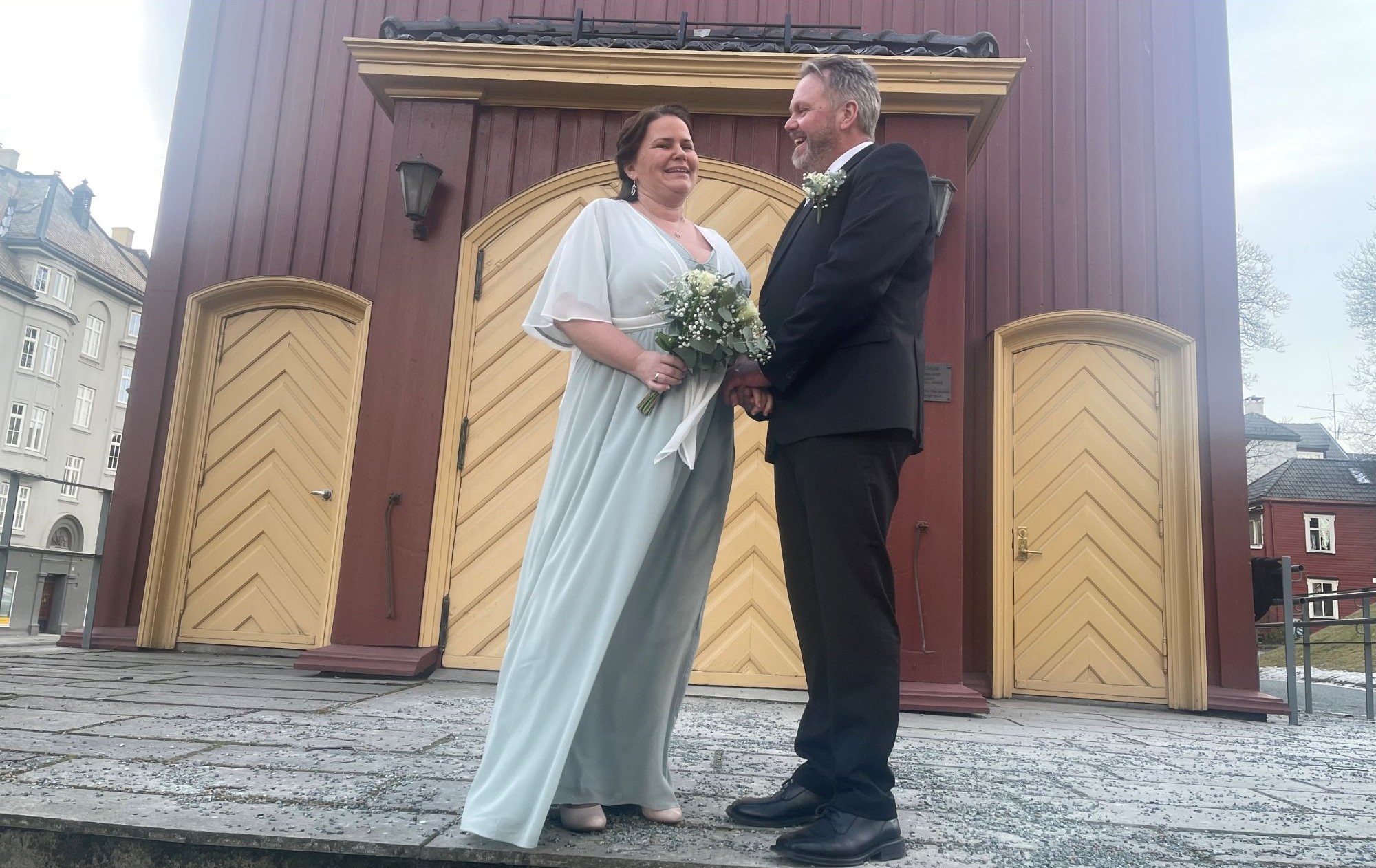 Ingen visste at Anita og Paul kjørte til Trondheim for å gifte seg