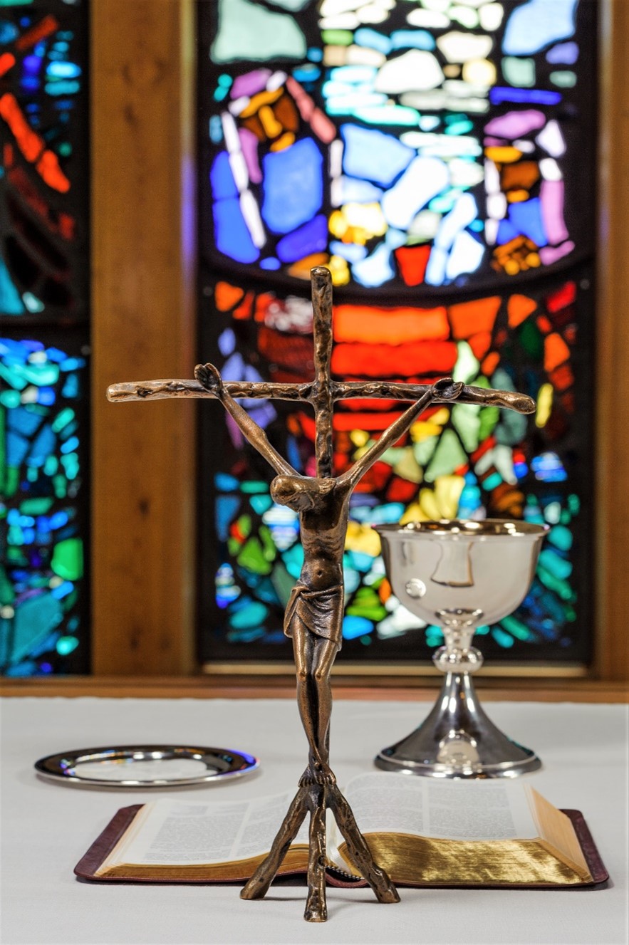 Pasjonsverket The Crucifixion fremføres