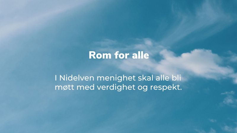 Alle skal møtes med verdighet og respekt