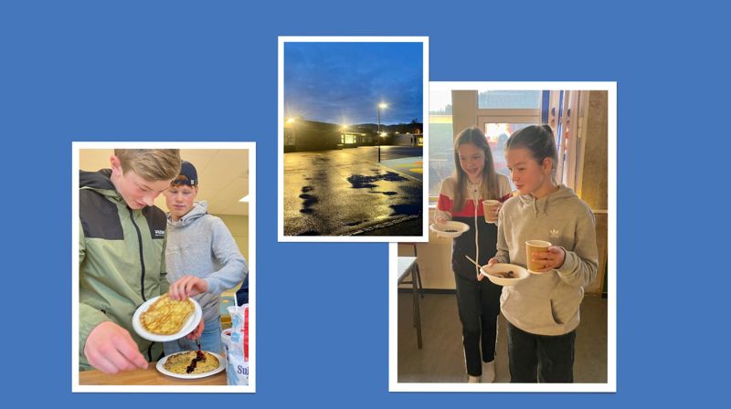 – Hjemme rekker jeg jo ikke å lage ostesmørbrød eller steke pannekaker!