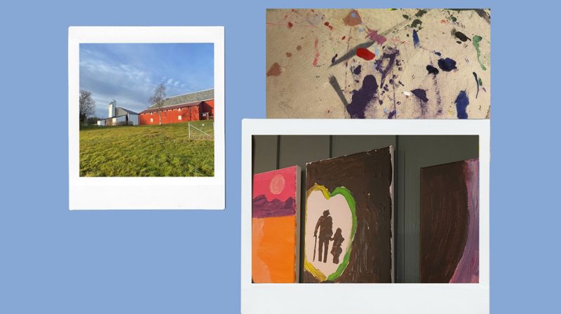 Ung på Sørsia cafe