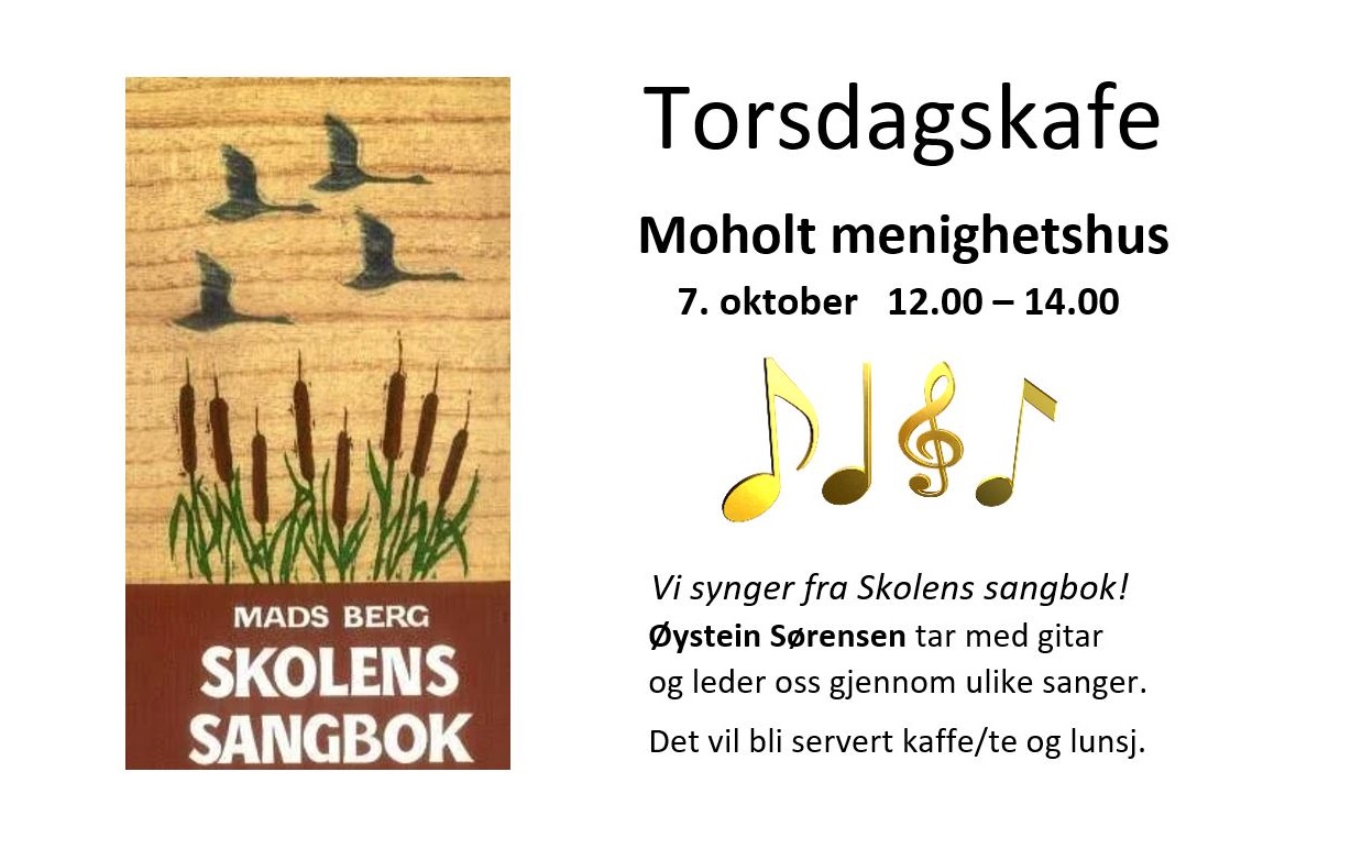 Torsdagskafe med Skolens sangbok 7. okt