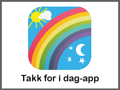 Takk for i dag-app