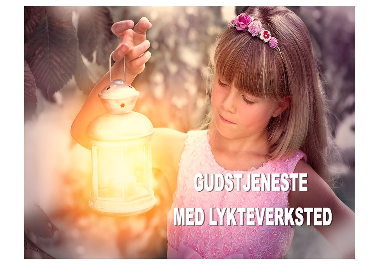 Gudstjeneste med lykteverksted i Strinda kirke 20. november