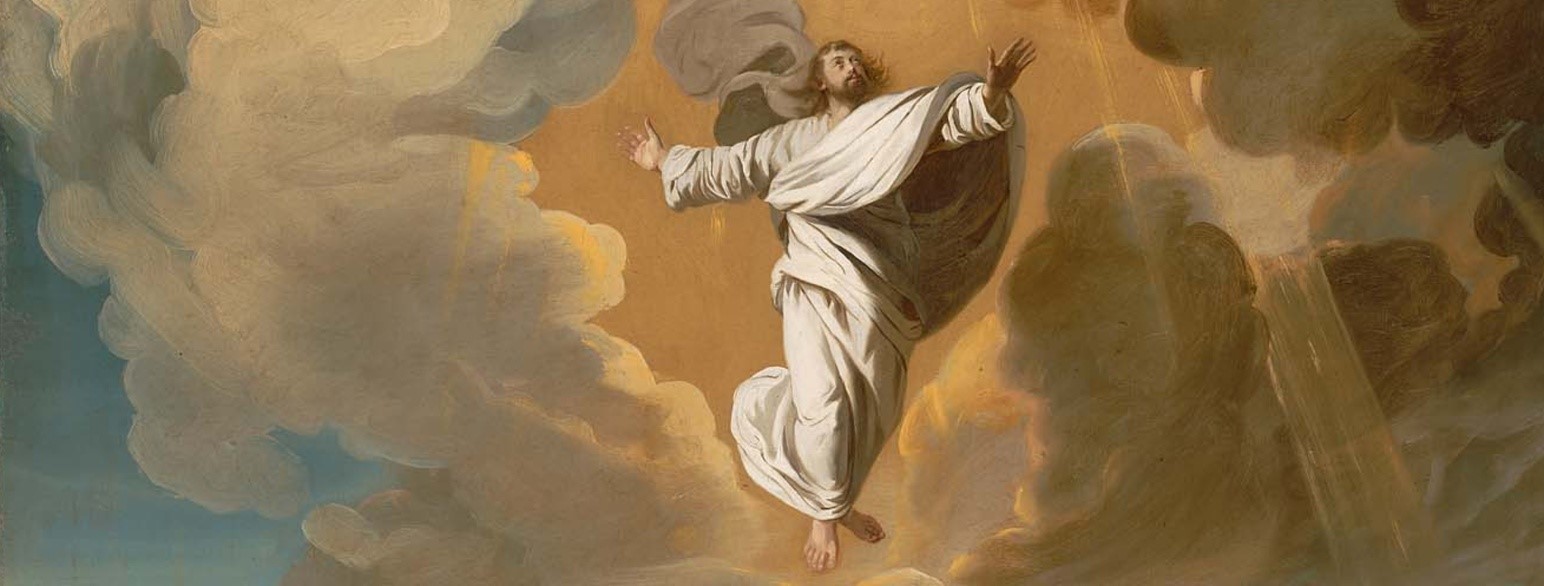Kristi himmelfart. Maleri av John Sigleton Copley, Museum of Fine Arts Boston (Public domain)