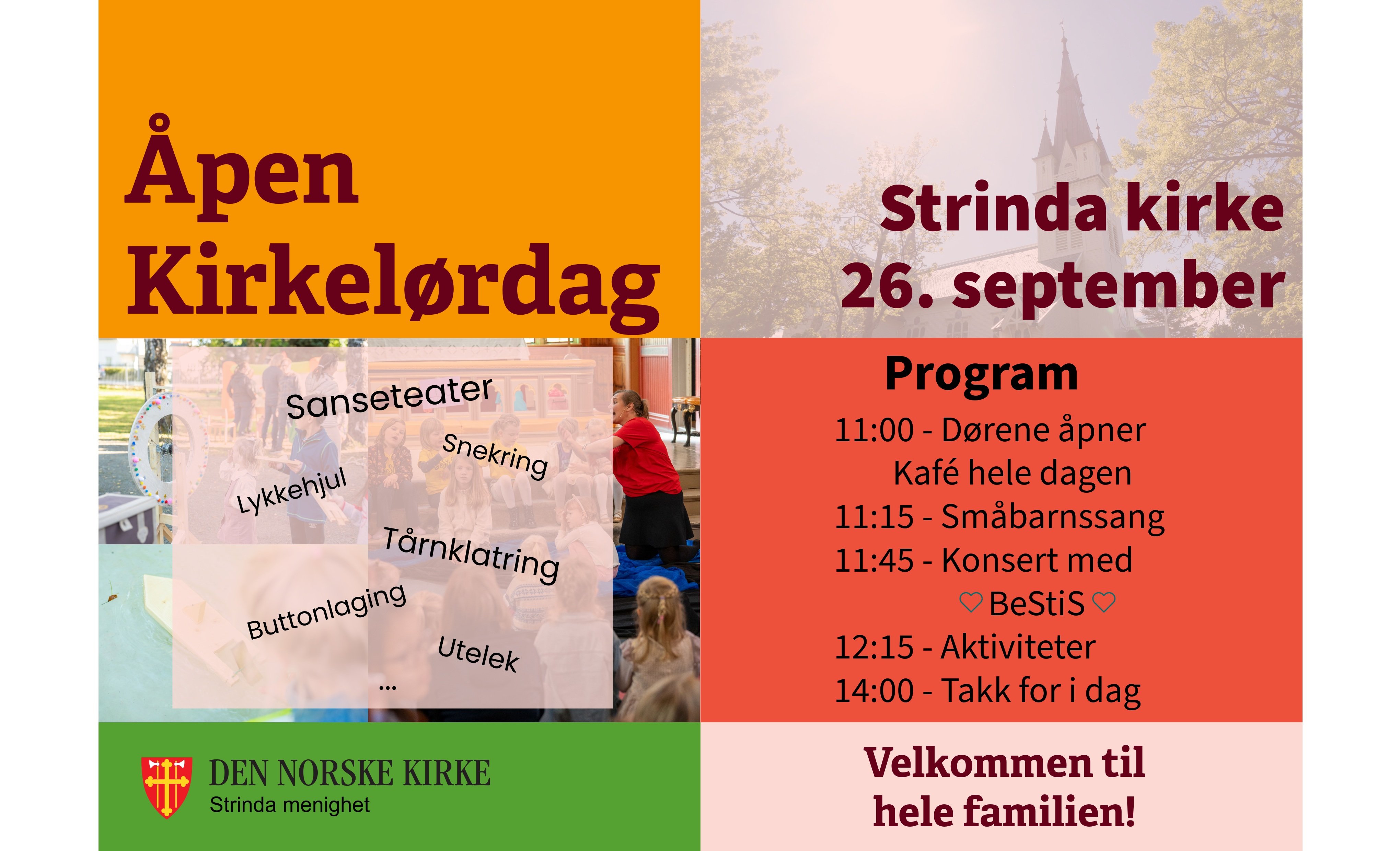 Åpen kirkelørdag i Strinda