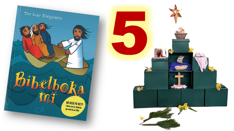 5-åringer inviteres til teater og en bibelbok i familiegudstjeneste