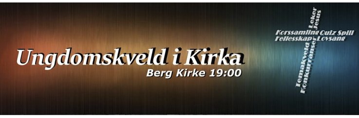 Logo Ungdomskveld i kirka