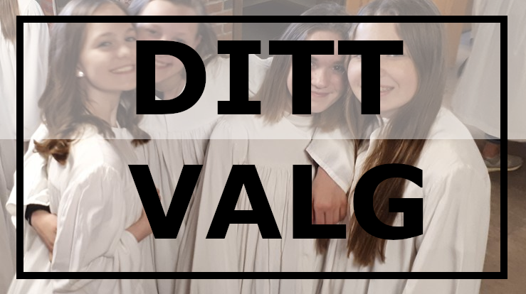 DITT VALG - PÅMELDING