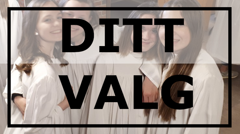 DITT VALG - PÅMELDING