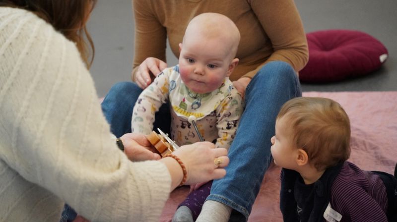 Babysang på kirkesenteret
