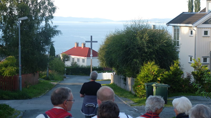 Vandregudstjeneste til Olavsvaka 28. juli