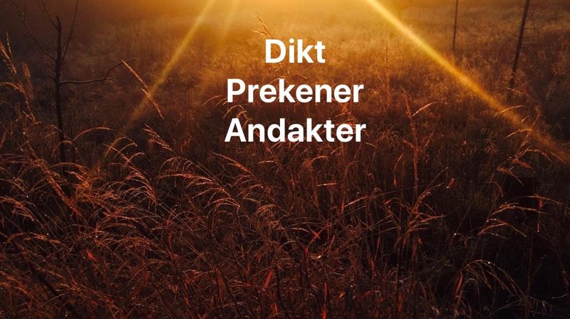 Prekener og andakter