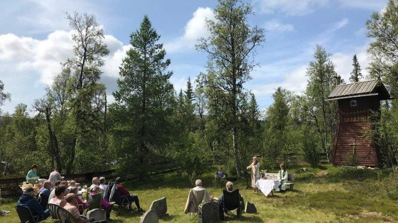 Friluftsgudstjeneste i Drevdalen