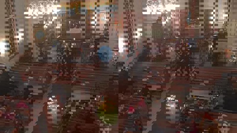 8.mars ble en fest for alle frammøtte i Trysil kirke. Foto: Julie Odden.