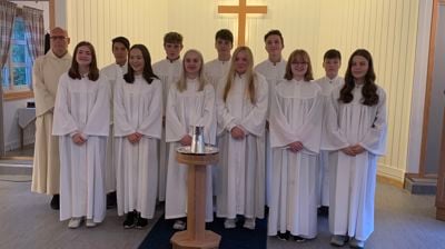 Konfirmanter i Drag/Helland 2020