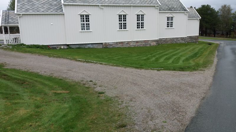 Klipping Korsnes kirke