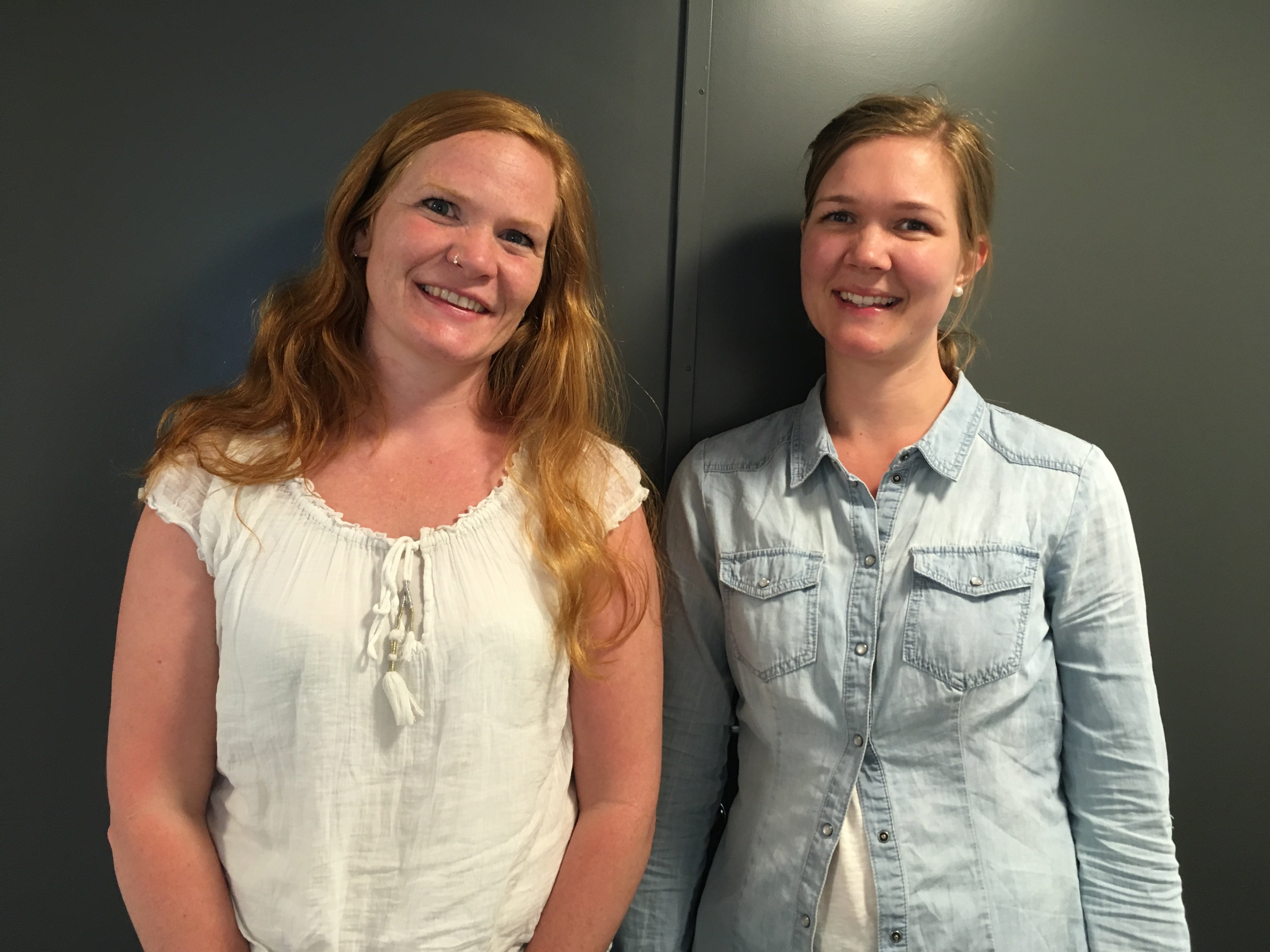 Ragne Øybekk Sander og Anna Spilling