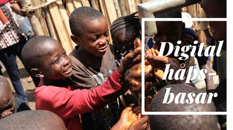 Digital håpsbasar