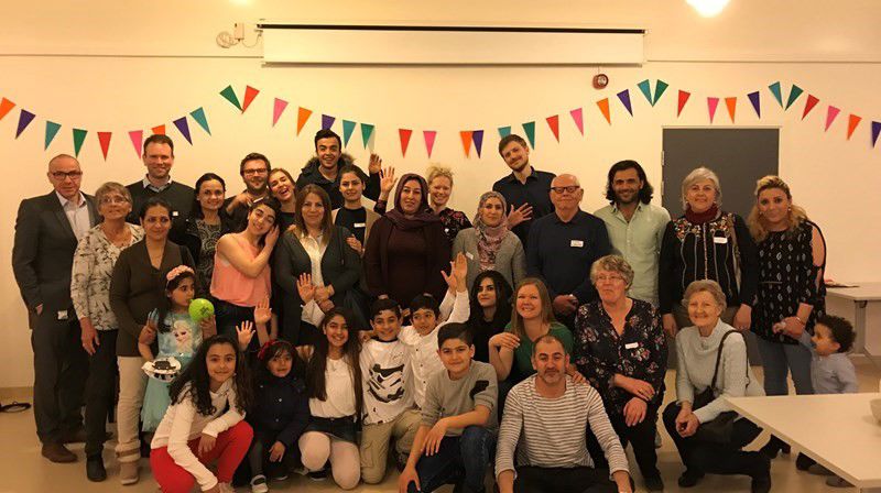 Bilde fra innflytterfesten i 2018