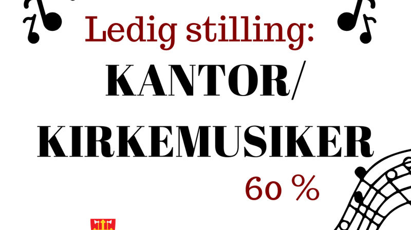 Ledig stilling: kantor/kirkemusiker