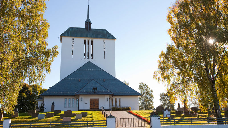 Ullensaker kirke på Kløfta