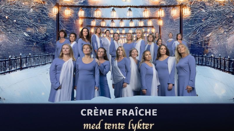 Crème Fraîche med tente lykter