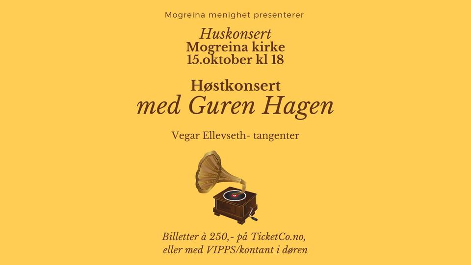 Huskonsert i Mogreina kirke