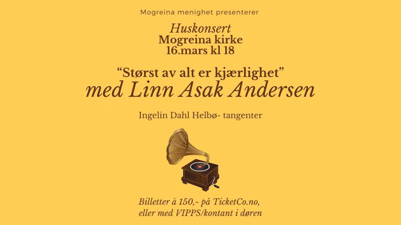 Huskonsert - "Størst av alt er kjærligheten"