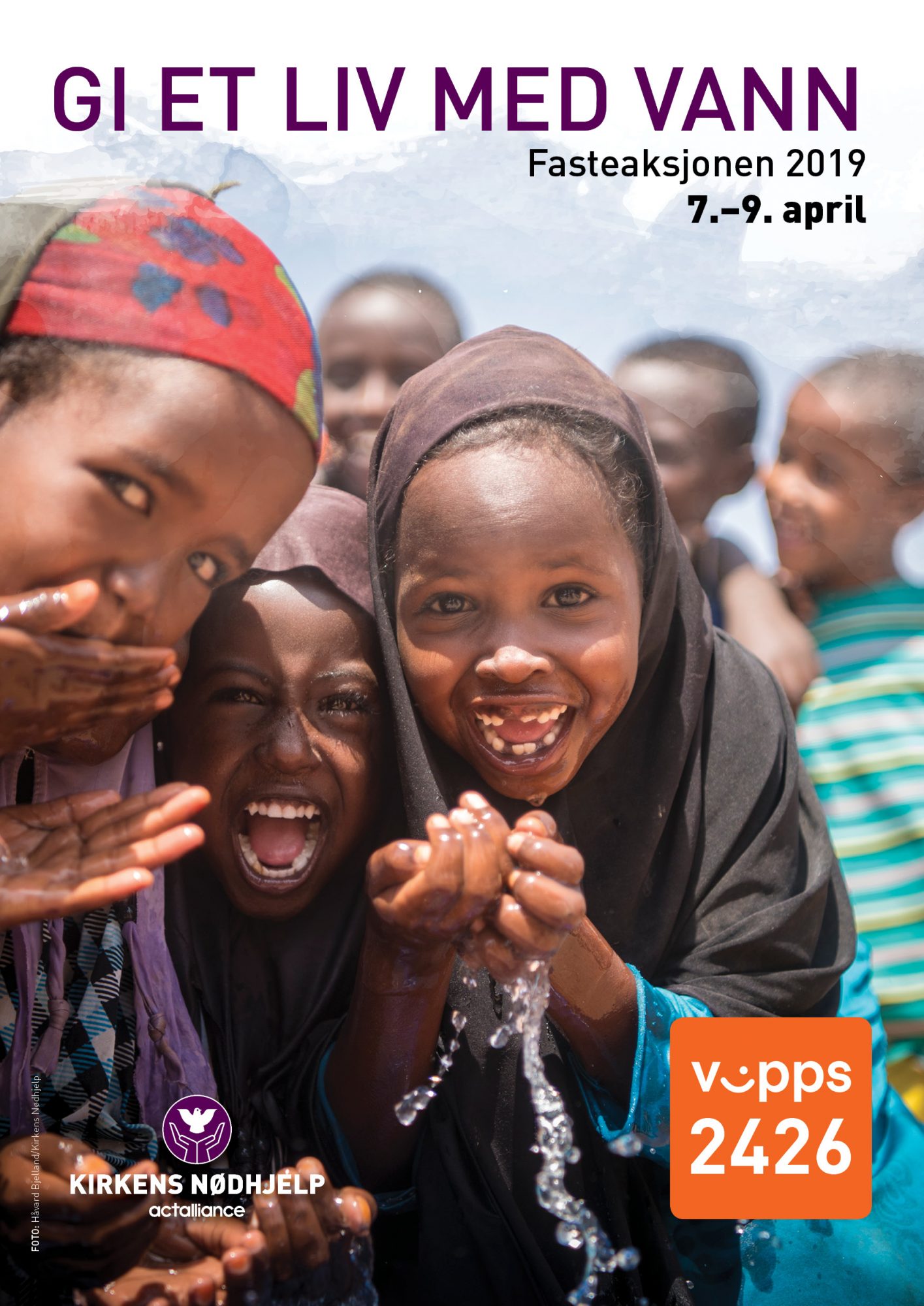 GI ET LIV MED VANN! Årets fasteaksjon 9. april!