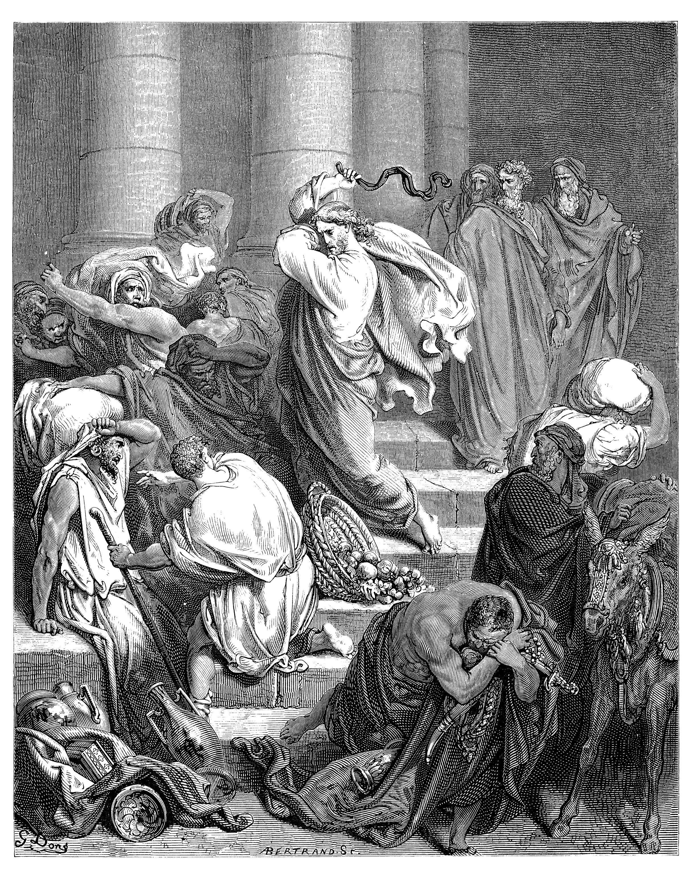 Jesus renser templet - påskeserie, tredje artikkel