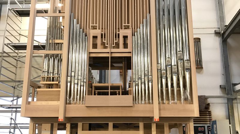 Nytt orgel til Jessheim kirke