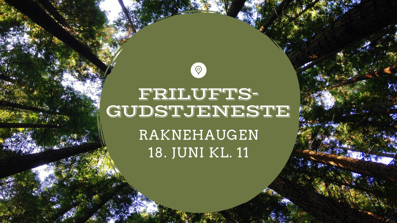 Friluftsgudstjeneste på Raknehaugen