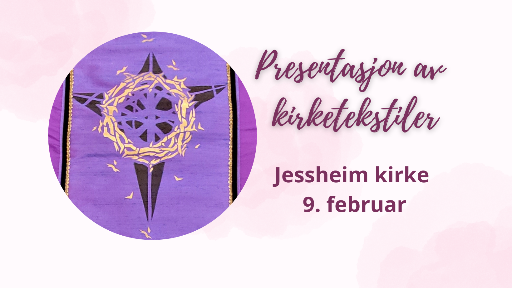 Presentasjon av kirketekstiler